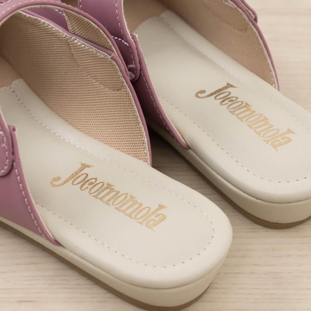 Hokomomora Mantecard Outdoor Size M Floral Stylish and Senko 49079 Sandals, (Approx. 22.5-23cm), Pink, Print, Cute,
