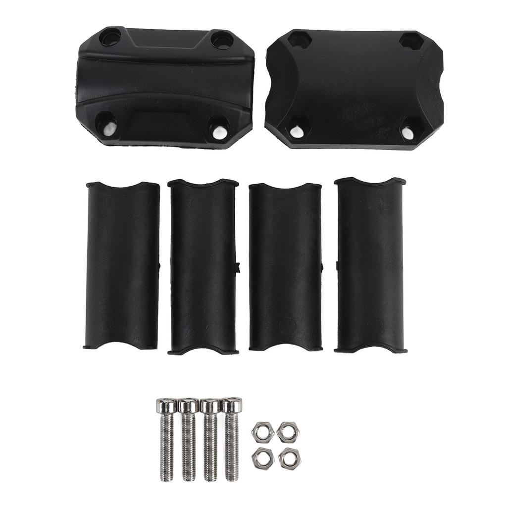 Motorcycle Engine Bumper Guard Block Shock Absorbing Crash Bar Protector Block Decor for 22 25 28mm Motorcycle Bumper