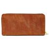 AGILITY affa "Grotto" Wallet, Long Wallet, Leather Wallet with Round Zipper, Genuine Cowhide Leather