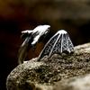 Vintage Stainless Steel Dragon Rings for Men Women Opening Adjustable Ring Punk Fashion Jewelry Gift Dropshipping Store