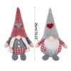 Valentines Day Gnomes Decoration Heart Standing Tomtes for Spring Summer Tiered Tray Ornaments Home Garden Kitchen Gift