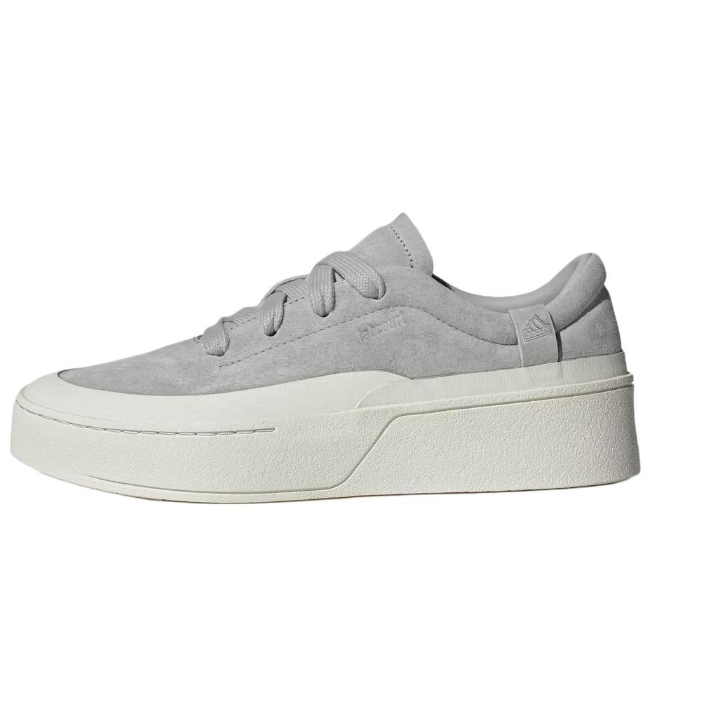 Adidas Labcourt Soft And Comfortable Slip Resistant Abrasion Resistant Low top Skateboard Shoes Unisex Gray JS0555