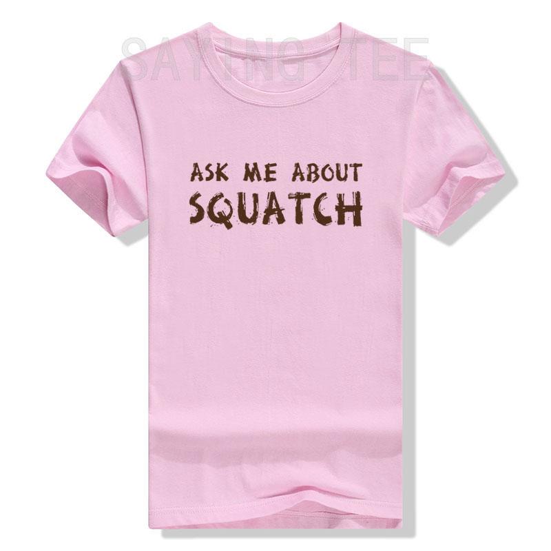 Ask Me about My Bigfoot T-Shirt Funny Graphic Sasquatch Flip Shirts Humor Sarcastic and Nerdy Tee Tops Cool Cute Graphic Outfits