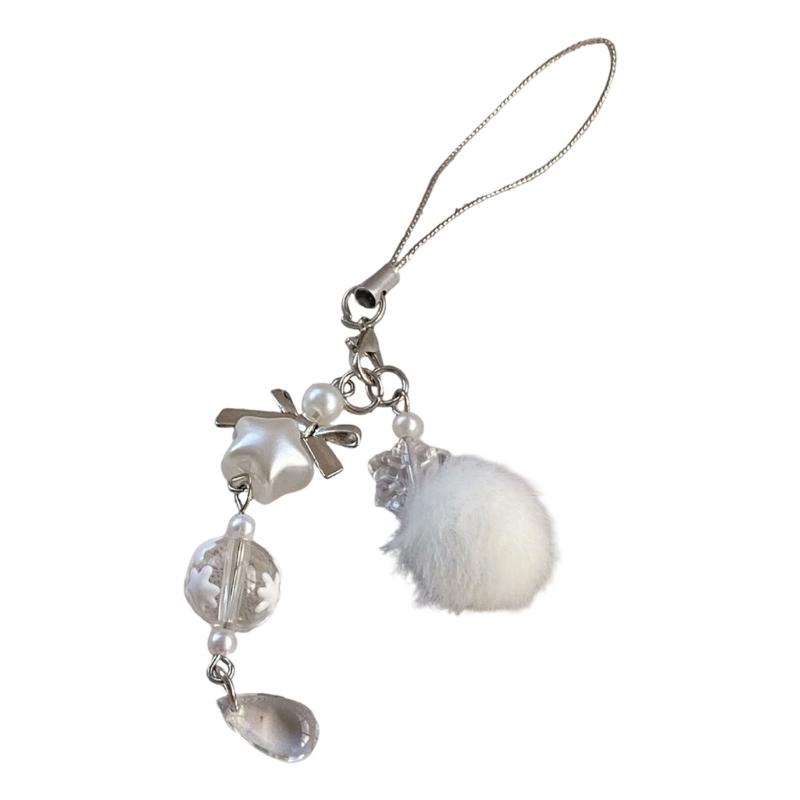 

Reusable Snowflake Keychain Adorable Pendant Designs For Phone Bag Holiday Gift Giving