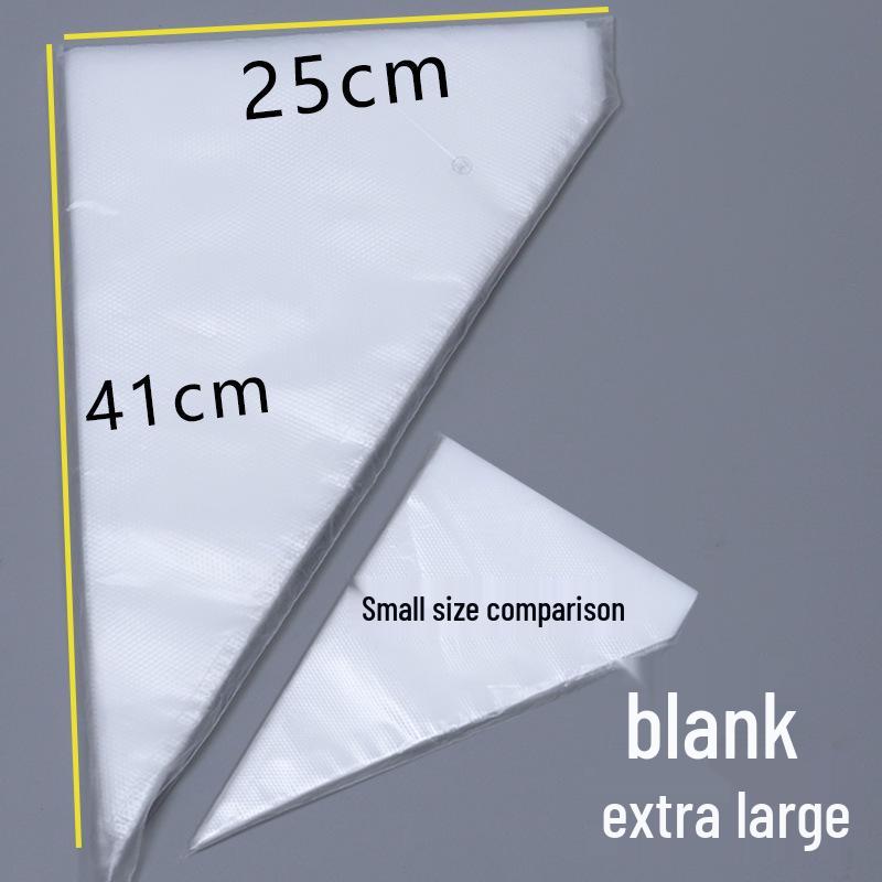 Food Grade Thickened Disposable Piping Bags for Icing, Cake Decorating, and Baby Food