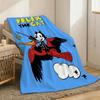 F-Felixs The Cat Throw Lightweight 240G Flannel Blanket Soft Skin-Friendly For Summer Cooling