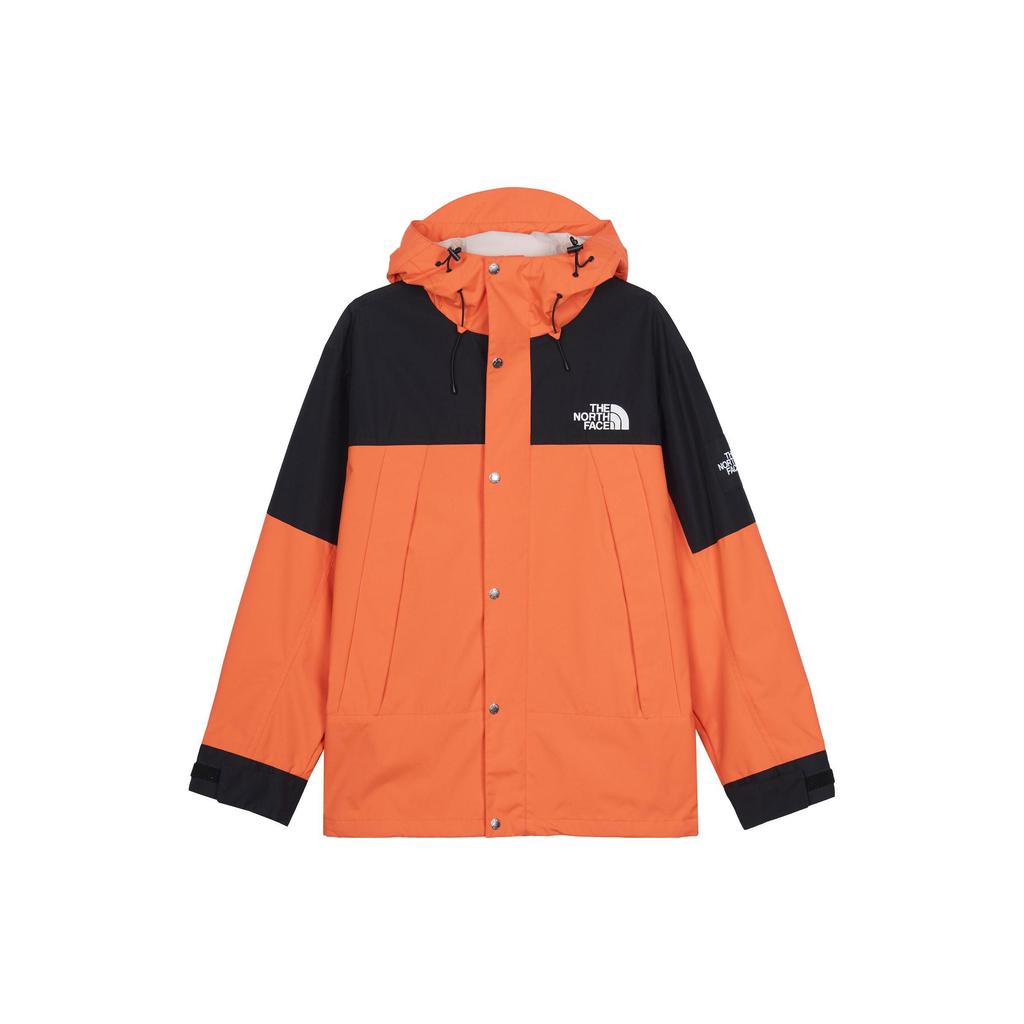 The North Face Windbreaker Jackets Unisex Orange Hooded Moderate NI2HQ03O