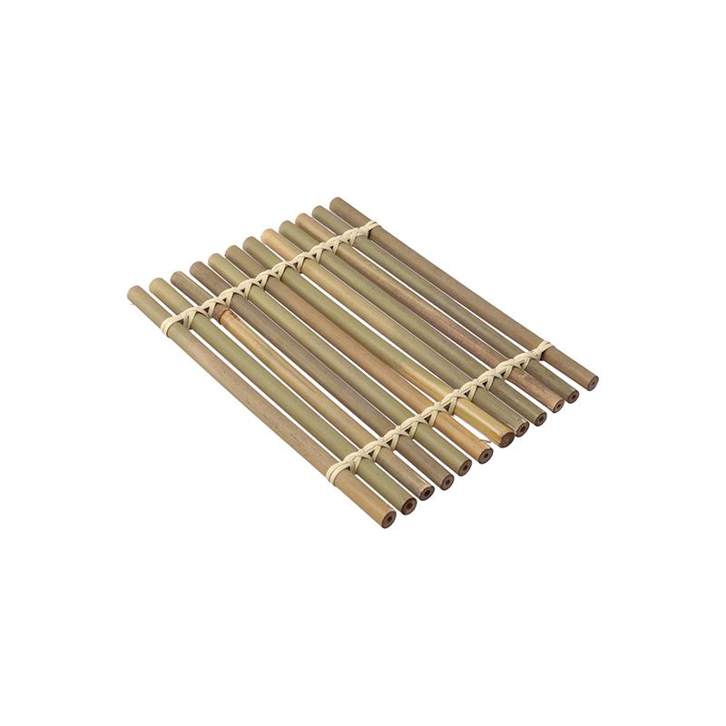 1PC Table Mat Unique Tea Cup Mat Natural Sushi Decorative Plate Tea Ceremony Pattern Color Natural Random