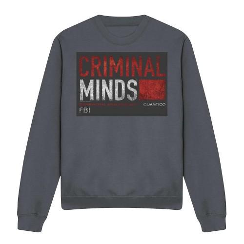 Criminal Minds Unisex Adult Title Card Sweatshirt
