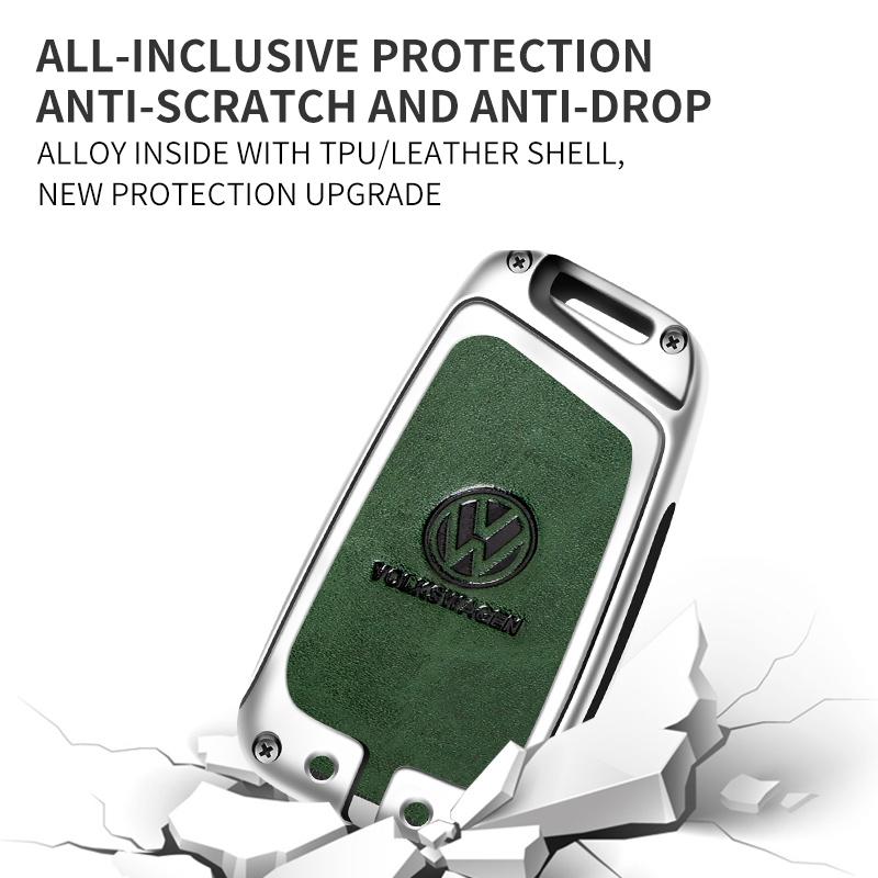 XYZ1 High-quality Car Key Case Cover Protector Shell for VW Volkswagen Magotan Magotan GTE Passat B6 B7 B8 CC Arteon Auto Accessories