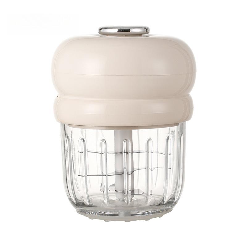 Small Meat Grinder Household Garlic Grinder Stuffing Minced Meat Complementary Food Cooking Stirring Electric Cooking Machine