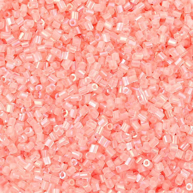 2mm Czech Glass Seed Beads Transparent Colorful Tubular Loose Rice Beads DIY Craft Bracelets Earrings Jewelry Gift Accessories