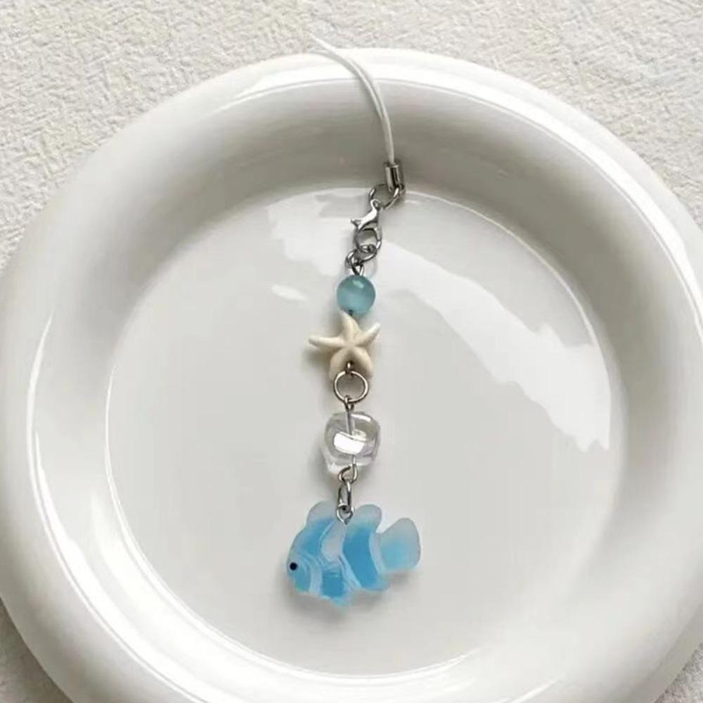 Snur telefon frânghie agățat breloc telefon mobil lanț telefon pește lanț telefon bijuterii