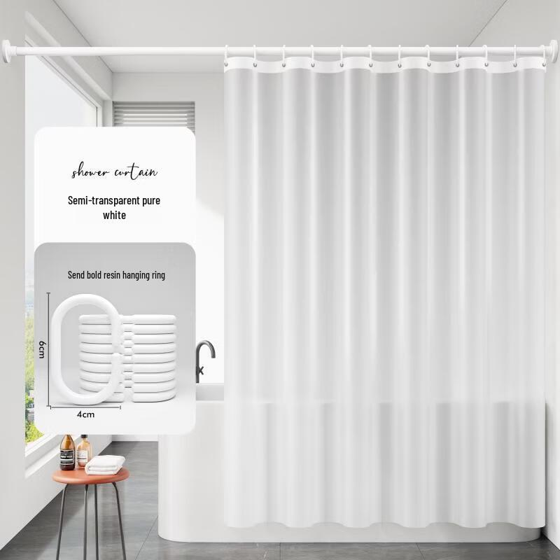 

EVA Waterproof Bathroom Shower Curtain