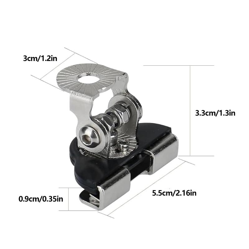 Sturdy Metal LED Light Bar Mounting Bracket For Pickup And SUV Hood Installation Without Drilling
