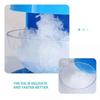 Carousel Safe Hand-Crank Ice Shaver, Portable Ice Shaver & Snow Cone Machine