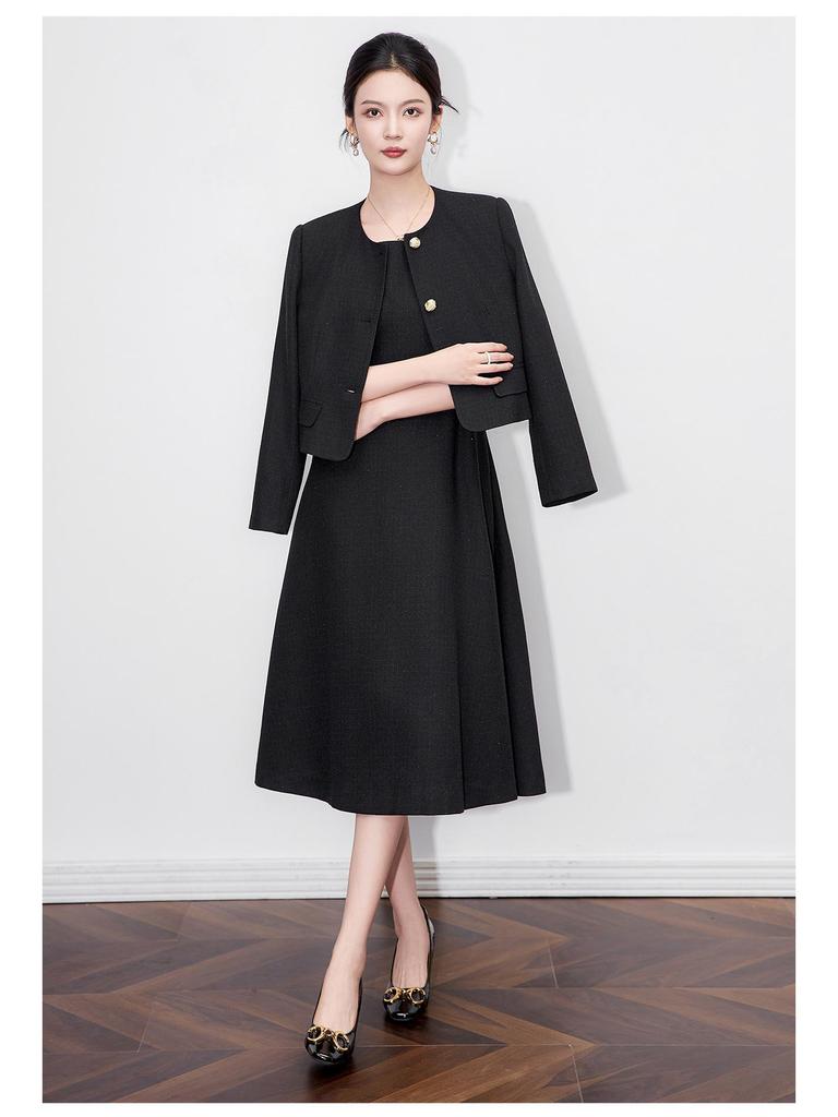 Elegante Slim-Fit Jacke im französischen Stil für Herbst/Winter