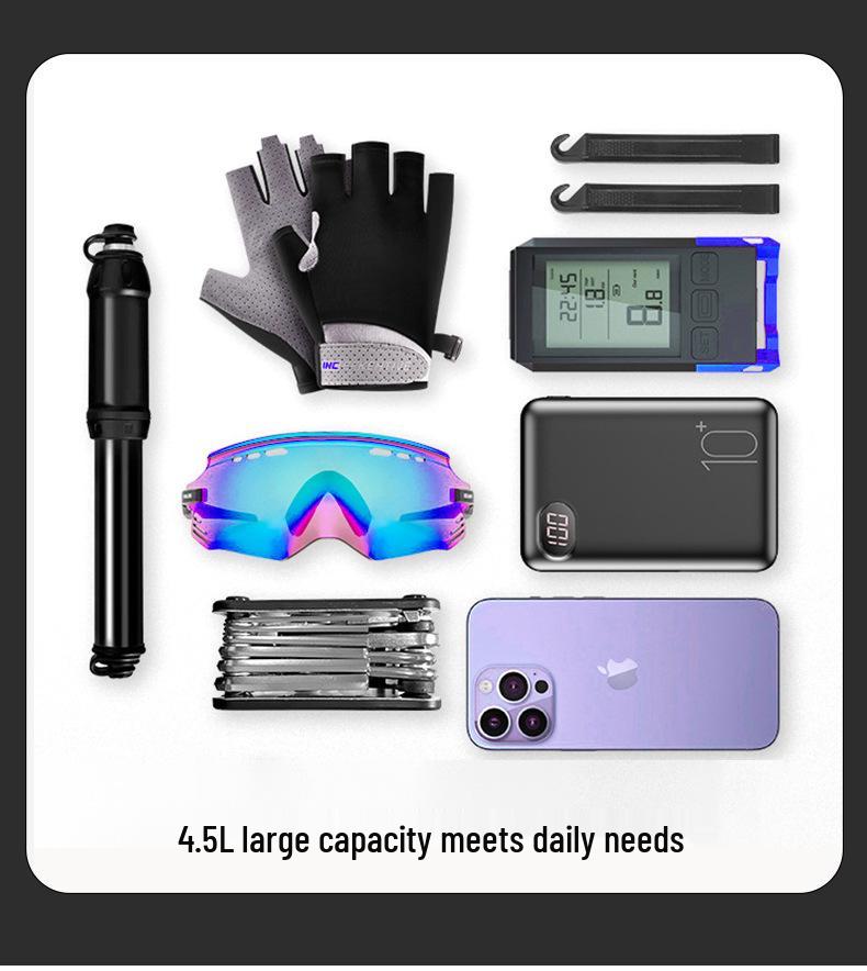 Universal Waterproof Handlebar & Shoulder Bag for Mountain Bikes