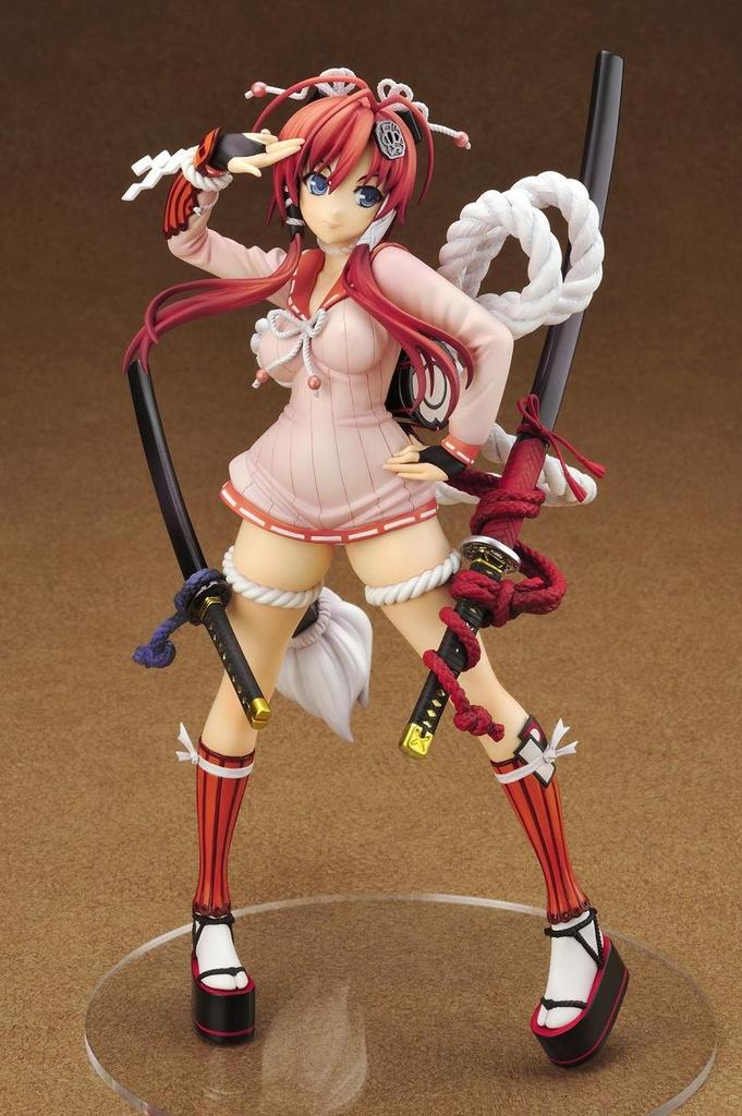 Hyakka Ryoran Yagyu Jubei scale PVC painted finished (1/8 product)