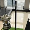 Tragbarer Faltbarer Camping-Lichtmast, Aluminiumlegierung Outdoor Camping Lampenständer für Campingplatzbeleuchtung