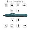 Mini Cordless Electric Screwdriver 3.6V Li-ion Adjustable Torque Portable Tool Kit Home DIY Electronics Repair Blue