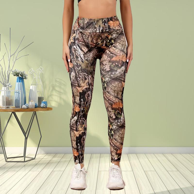 

Женские желтые узоры с принтом, эластичные леггинсы для йоги, фитнеса, бега, спортзала, спорта, активного отдыха XS жёлтый