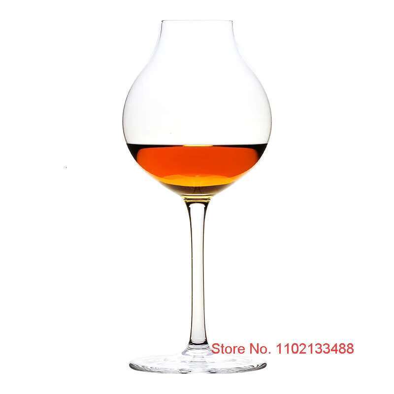 245ml Clear Crystal Glass Whiskey Goblet Sommelier Dedicated Wine Tasting Cup Old-fashioned Whisky Copita Nosing Glasses Snifter