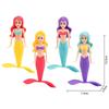 4 Buc Jucării de Scufundare pentru Antrenament Subacvatic Joc de Scufundări Jucării Copii Jucării de Scufundare în Formă de Sirenă Copii Piscina Jucării Sirenă Pentru Copii 4-12 Jucărie de Piscină