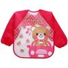 Baby Waterproof Bibs Apron Boys Girls Burp Cloth Toddler Child Newborn Feeding Painting Infant Long Sleeve Draw Animal Cartoon
