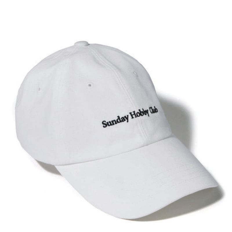 BUTDEEP 22SS Signature Logo Curve Cap - Off White