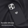 Lovely Love Candy Color Soft Case For iPhone 15 14 13 12 11 Pro XS Max X XR SE 2022 2020 7 8 Plus 6S Liquid Silicone Matte Cover