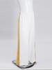 Girls Liturgical Dance Pants Metallic Patchwork Wide Leg High Waist Elastic Waistband Performance Trousers