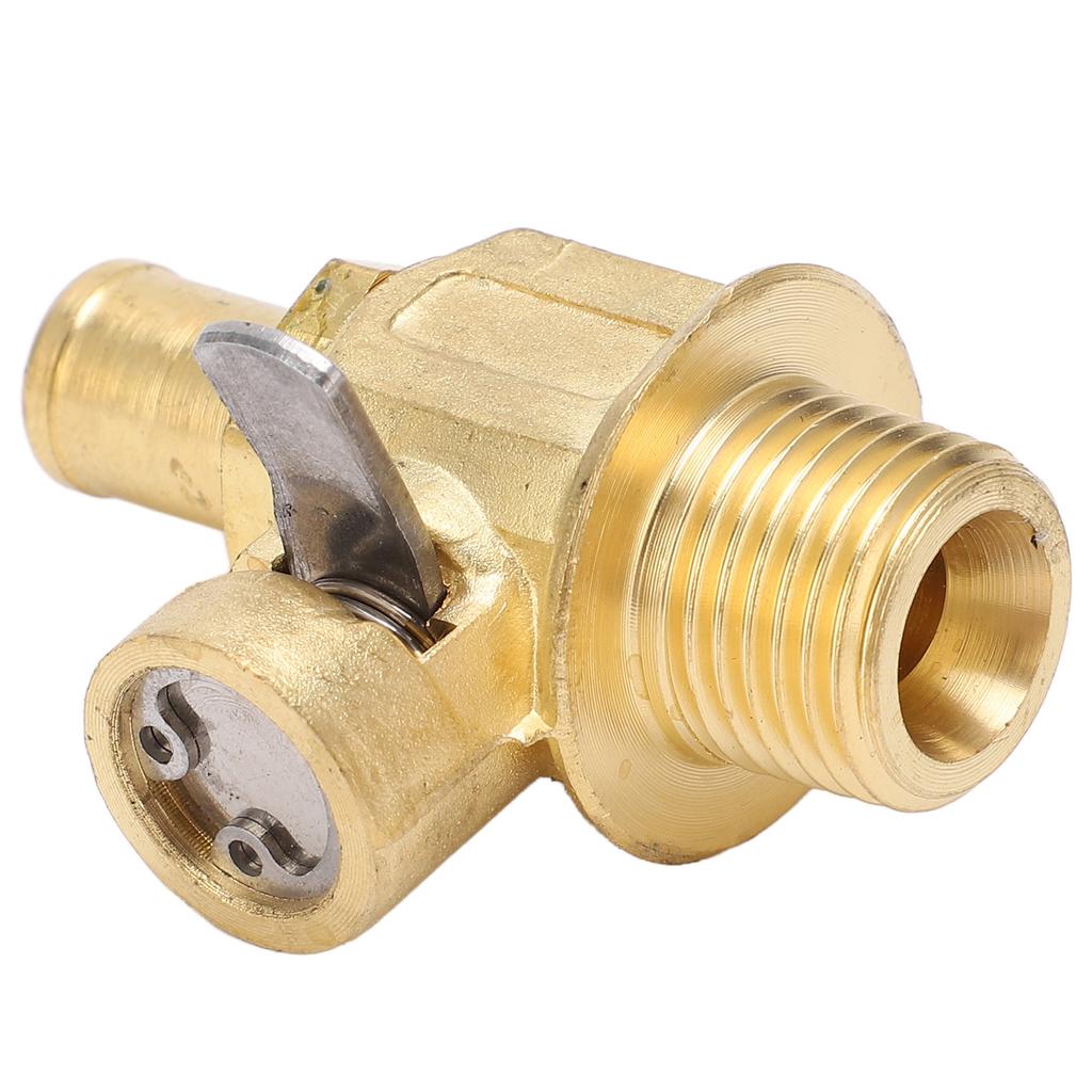 Valvola di Scarico Olio Motore F110N con Clip a Leva LC-10 3/8-18 NPT Ottone Funzionamento One Touch per Furgone Auto Camion Leggero