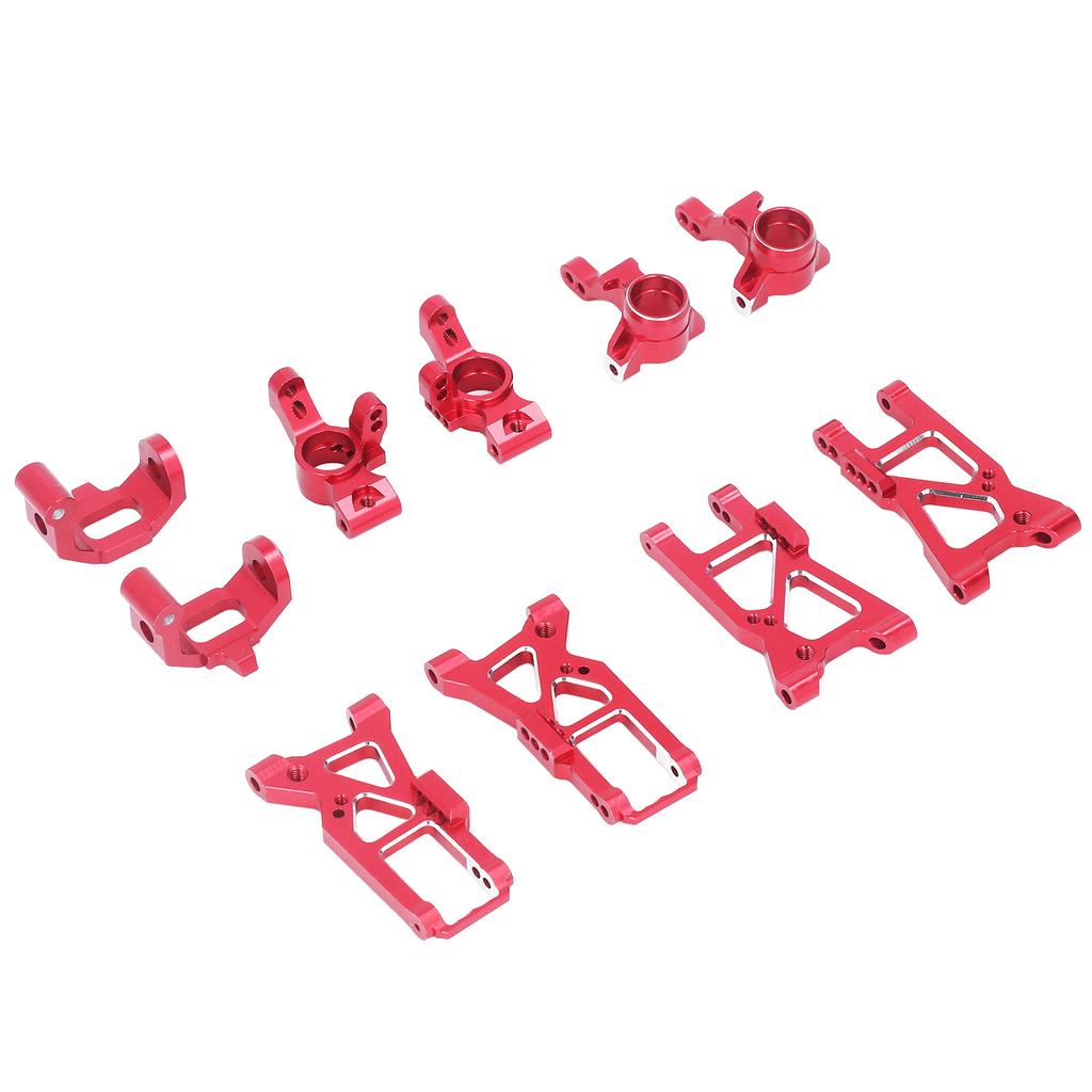 RC Car Upgrade Kit Portable RC Car Aluminum Alloy Upgrade Parts Kit for   4 Tec C8 1Celsius10 Flat Sports Car