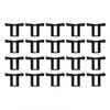 20Pcs Solar Panel Drainage Clips for PV Module Cleaning and Maintenance