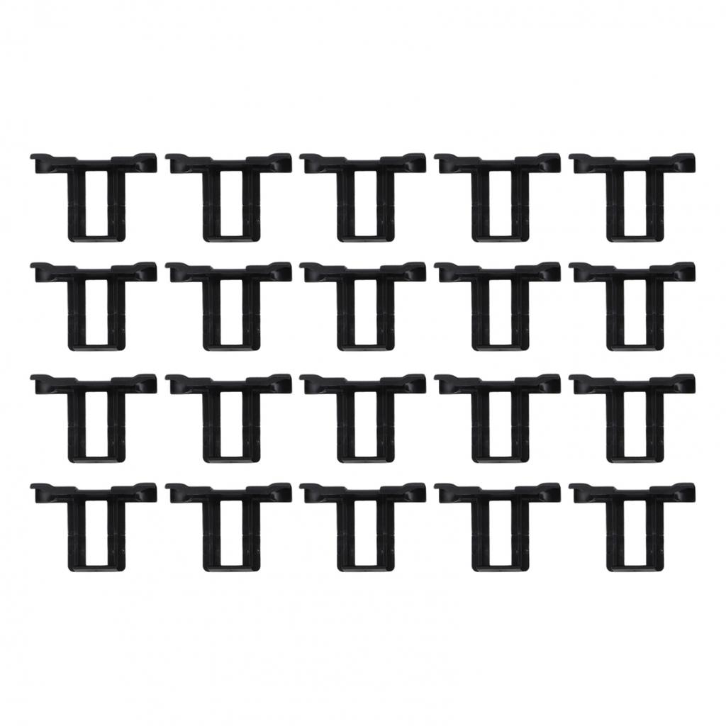 20Pcs Solar Panel Drainage Clips for PV Module Cleaning and Maintenance