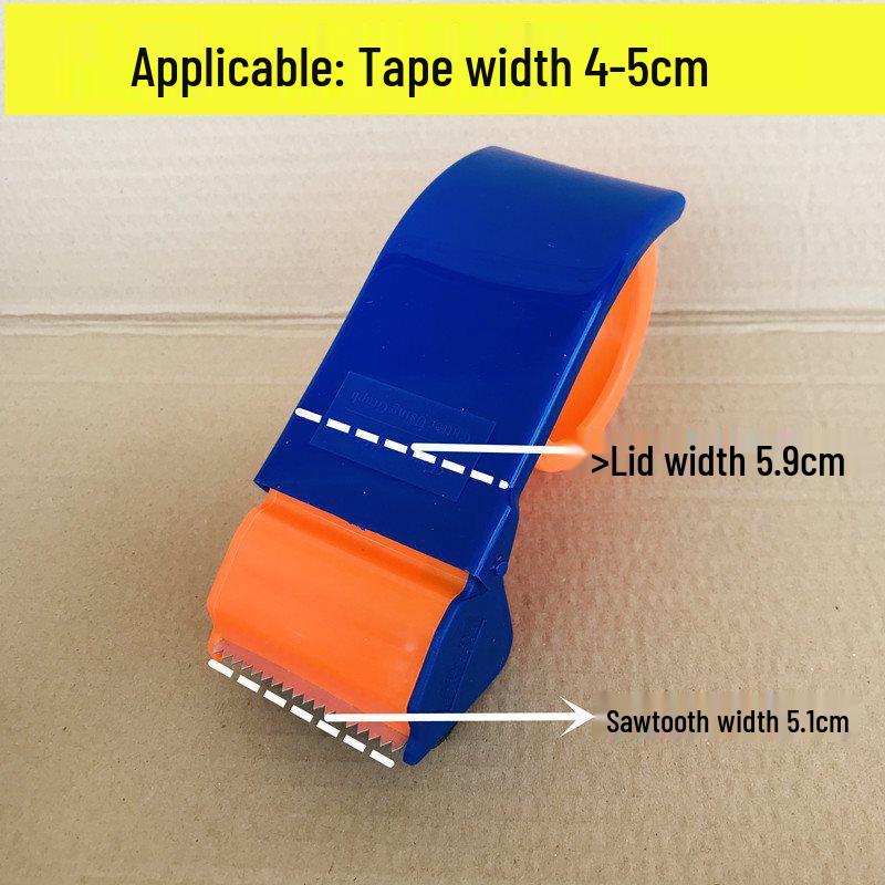 Durable Anti-Slip Manual Tape Cutter for 4cm-6cm Sealing
