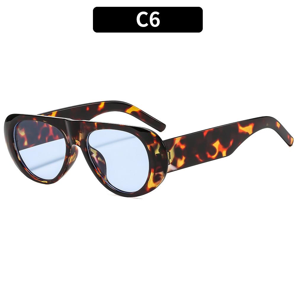 JYL TS Sunglasses Women UV Protection  Plain Frame 1389 A-6612 фиолетовый веселостью