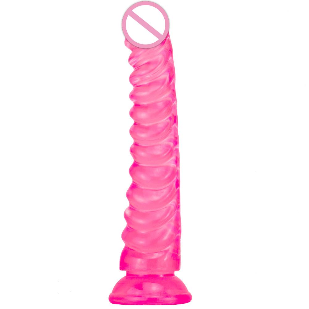 Realistic Dildos For Women First-Timer Sexy Toys For Couples Crystal Jelly Mini Penis Vagina Anal Butt Plug Female Masturbation