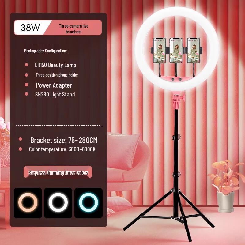 Godox LR150 LED Ring Light for Live Streaming