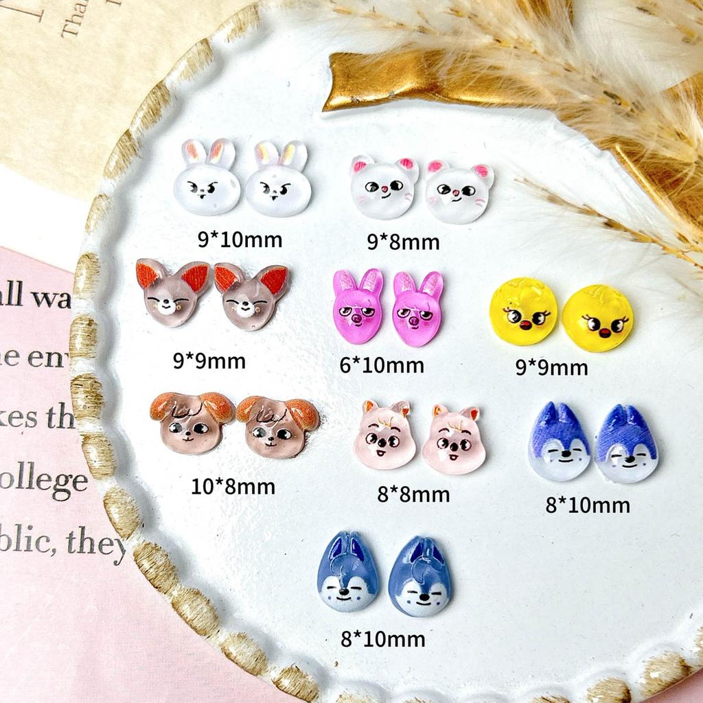 Straykids Animal Mini 3D Stickers Diy Decoration, Nail Phone Case Decoration Stickers Skzoo Mini Stickers Girlfriend Gift