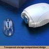 Baby Safe Electric Nails Trimmer USB Charging Night Lamp Function 3 Speed Setting for Infants and Kids White