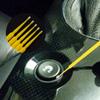 100 Stück Auto-Wartungswerkzeugbürsten, Einweg-Lackausbesserungsbürste mit Mikropinselspitze, Auto-Detailing-Pinsel, kleine Spitze, Zubehör, 1,2 mm