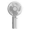 Umbrella Fan Strong Airflow Low Noise Foldable Design Handheld Personal Fan Hands-Free Clip-On Rechargeable Cooling Fan