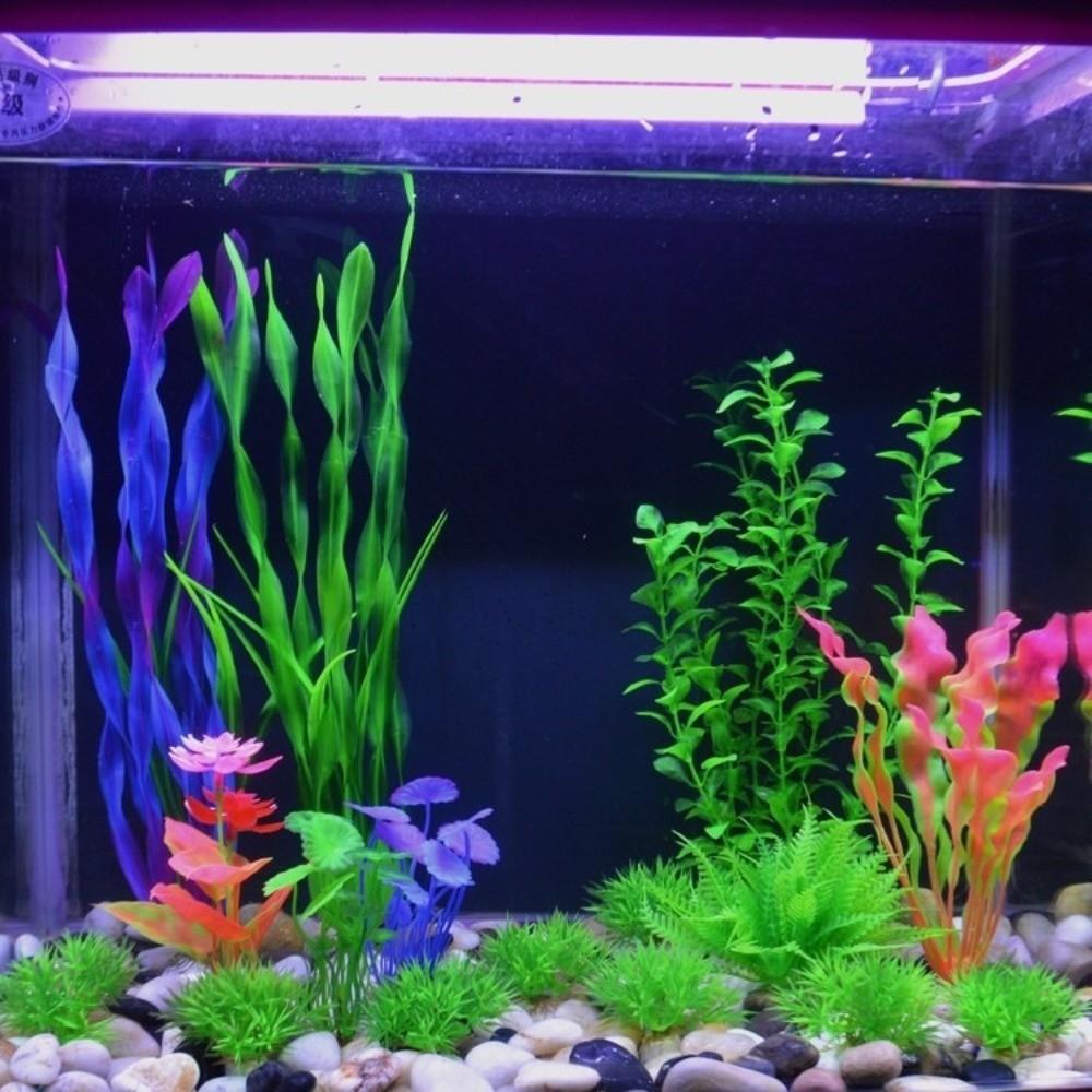 Plastic Simulation Aquatic Plant Natural Look Green Water Grass Underwater Plants  Goldfish Tanks
