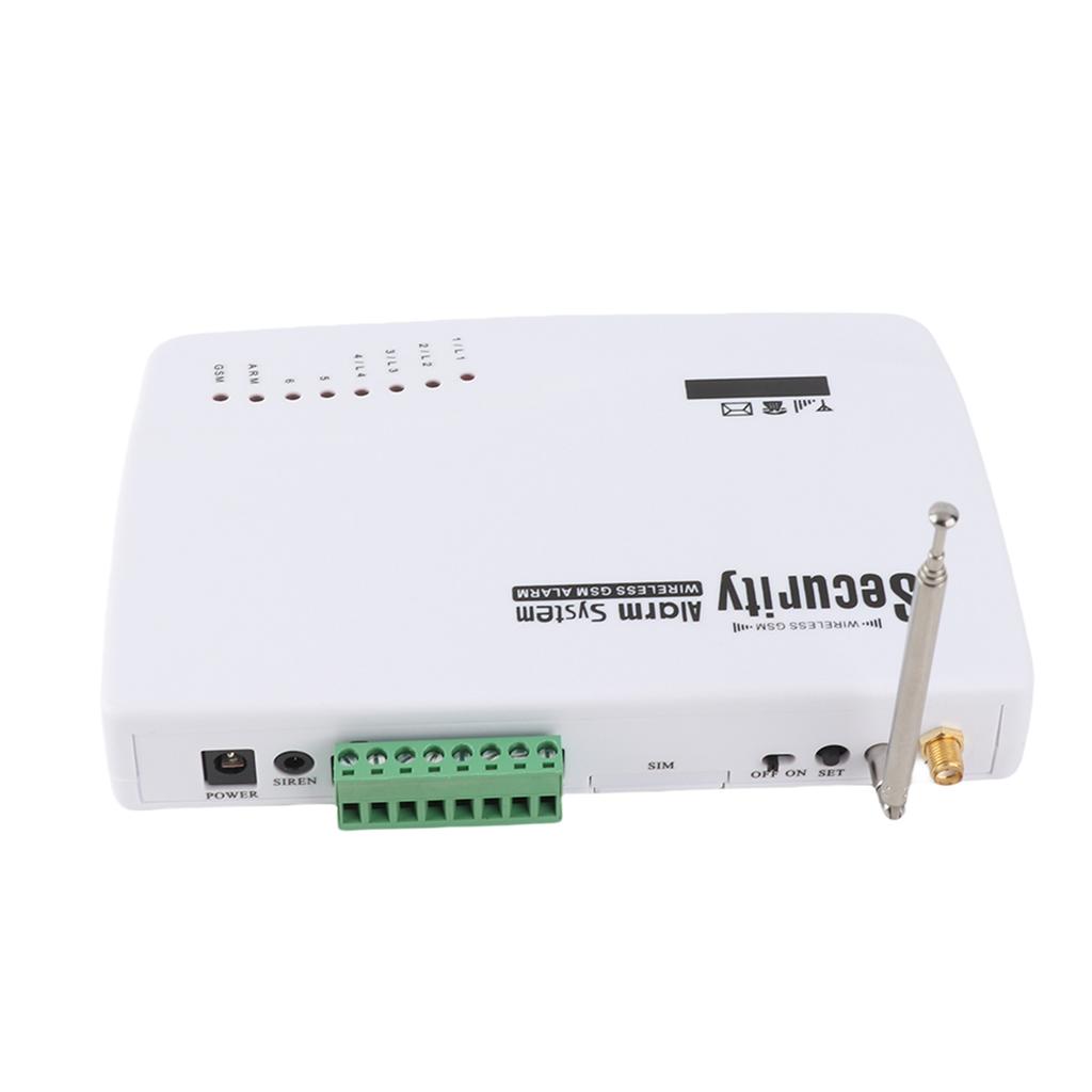 GSM Wireless Home Security Smart Security Alarm System SOS Burglar Fire and Gas Alarm Sensor