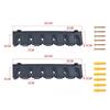 2pcs/set Fishing Rod Storage Display Racks Horizontal Wall Mounted Fishing Pole Holders Fishing Tools Rod Holder 4