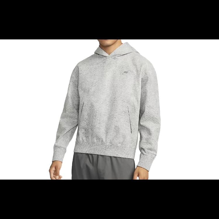 Nike Forward Sweatshirts Men's Gray Hooded Moderate Regular DX4303-077