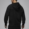 Jordan Solid Color Hooded Jacket With Embroidered  Logo Men Jackets Black FV7292-010