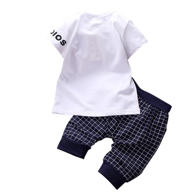 Summer Star Pattern Kids Clothes Sets Baby Boy Clothes